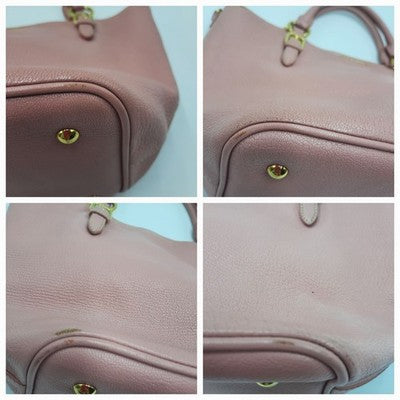 Miu Miu Madras Rosa Shoulder Medium 2 Way  Crossbody Handbag Golden Hardware. 