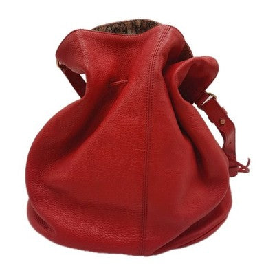 See By Chloe Bucket Leather Pink Colour Tassel Golden Hardware Medium Size.