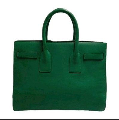 YSL Saint Laurent Sac De Jour 2 Way Green Med Size Shoulder Handbag RRP 3500$. 