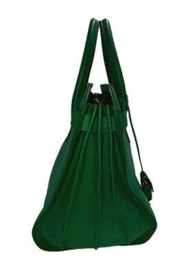YSL Saint Laurent Sac De Jour 2 Way Green Med Size Shoulder Handbag RRP 3500$. 