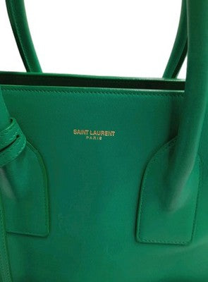 YSL Saint Laurent Sac De Jour 2 Way Green Med Size Shoulder Handbag RRP 3500$. 