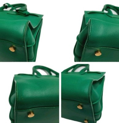YSL Saint Laurent Sac De Jour 2 Way Green Med Size Shoulder Handbag RRP 3500$. 