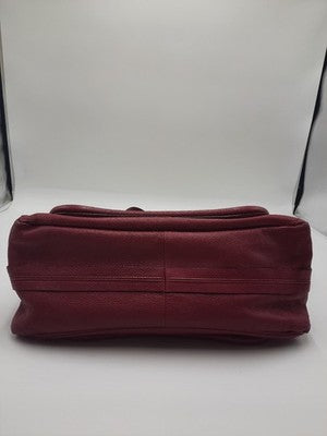 Chloe Paraty Bright Pink  Crossbody Shoulder Handbag Leather Large Size.