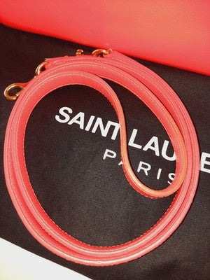 YSL Saint Laurent Sac De Jour 2 Way Orange Med Size Shoulder Handbag RRP 3500$. 