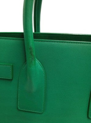 YSL Saint Laurent Sac De Jour 2 Way Green Med Size Shoulder Handbag RRP 3500$. 