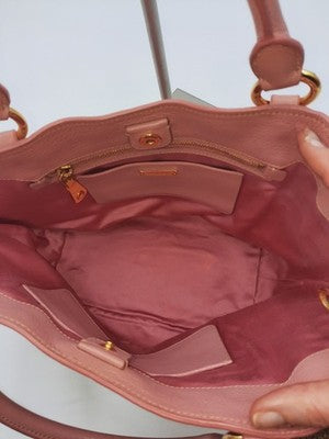 Miu Miu Madras Rosa Shoulder Medium 2 Way  Crossbody Handbag Golden Hardware. 