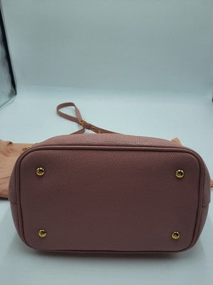 Miu Miu Madras Rosa Shoulder Medium 2 Way  Crossbody Handbag Golden Hardware. 