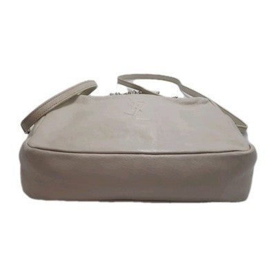 YSL Saint Laurent Lou Camera Shoulder Crossbody Handbag Small Size White Colour.