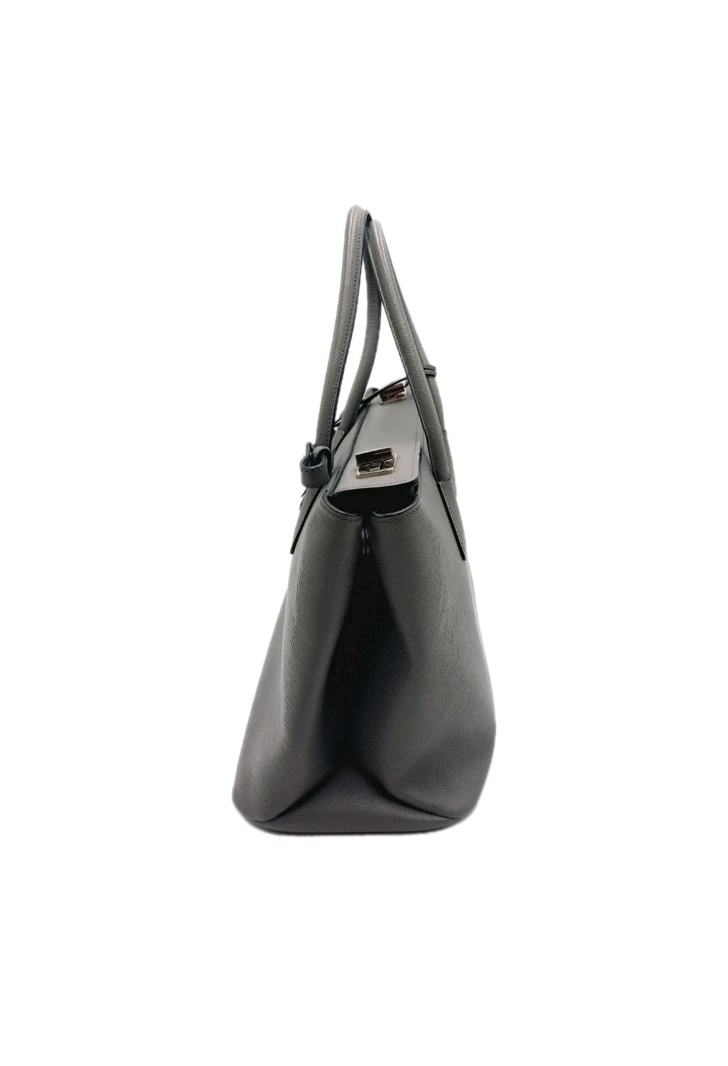Prada Saffiano Cuir Marmo Grey Tote Shoulder Handbag Large Size RRP 4600$. SASHAANT