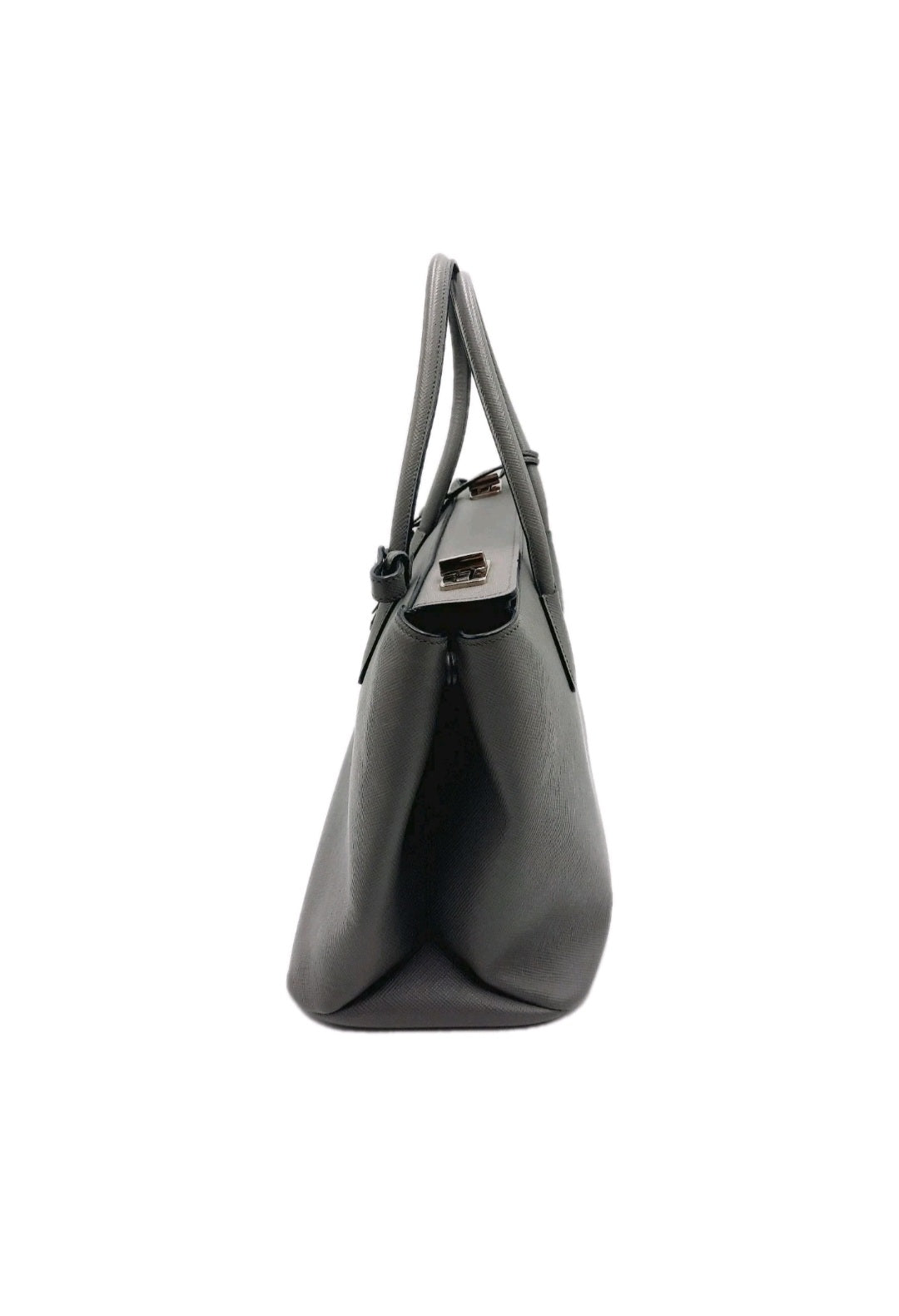 Prada Saffiano Cuir Marmo Grey Tote Shoulder Handbag Large Size RRP 4600$. SASHAANT